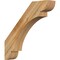 Ekena Millwork 6"W x 32"D x 32"H Olympic Rough Sawn Knee Brace, Western Red Cedar BRC06X32X32OLY00RWR - alternate 1